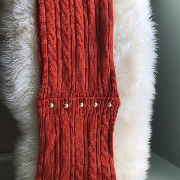 Michael Kors Scarf Burnt Orange - Picture 4 of 6